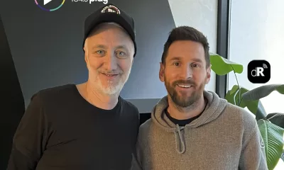 Andy Kusnetzoff y Lionel Messi